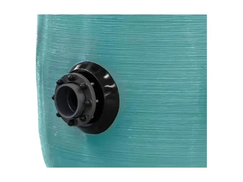 Фильтр  49м3/ч Gemas TURBIDRON-NORM PLUS 1200мм М1,2 фланец 75 мм Дюз.дно+Люк400+См.окно (021514)