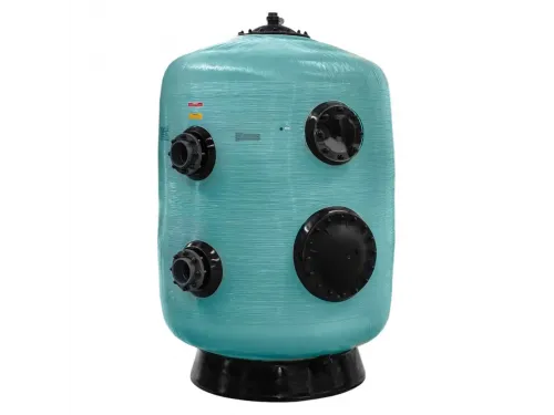 Фильтр  49м3/ч Gemas TURBIDRON-NORM PLUS 1200мм М1,2 фланец 75 мм Дюз.дно+Люк400+См.окно (021514)