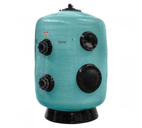 Фильтр  61,5м3/ч Gemas TURBIDRON-NORM PLUS 1400мм М1,2 фланец 90мм Дюз.дно+Люк400+См.окно (021515)