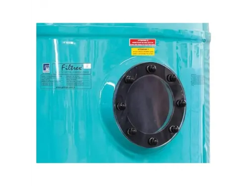 Фильтр  31,5м3/ч Gemas FILTREX-NORM PLUS 1000мм 2 1/2" М1,2 30м3/ч/м2 Дюз.дно+Люк+См.окно (021413)