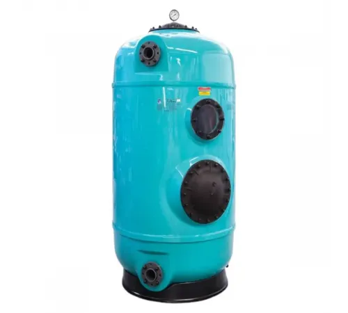 Фильтр  31,5м3/ч Gemas FILTREX-NORM PLUS 1000мм 2 1/2" М1,2 30м3/ч/м2 Дюз.дно+Люк+См.окно (021413)