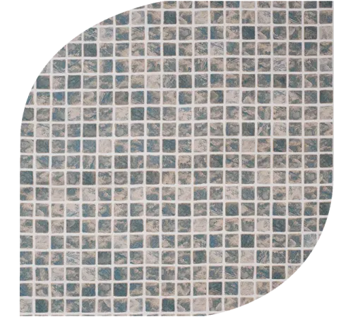 Пленка ПВХ (лайнер) (рулон 1,65*25,2 м.) Cefil Mediterraneo Sable 1,5 мм. (песочная мозаика)