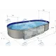 Бассейн ГИГАБАСС овальный вкапываемый 12х6х1,5 м