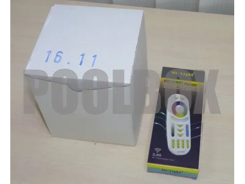 Прожектор АТ 16.11 "Mini" светодиодный с пультом ДУ (3 Вт, RGB,  2" Н.Р.) из нержавеющей стали AISI-304