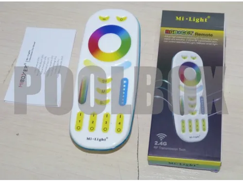 Прожектор АТ 16.11 "Mini" светодиодный с пультом ДУ (3 Вт, RGB,  2" Н.Р.) из нержавеющей стали AISI-304