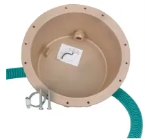 Закладная Hugo Lahme из бронзы для прожектора 300Вт 270мм (плитка) (4100050)