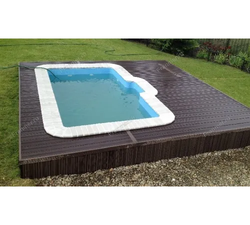 Композитный бассейн Абвиль 3,56*2,25*1,50 м., Франмер