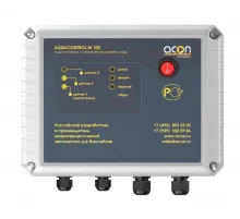 Пульт AQUACONTROL M100 ACON регулирования уровня воды переливной емкости (3 датчика)