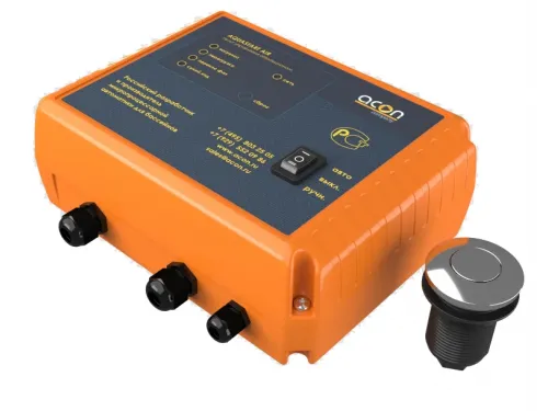 Пульт AQUASTART AIR ACON (380В / 5,5 кВт / пневмо-кнопка) управления аттракционом