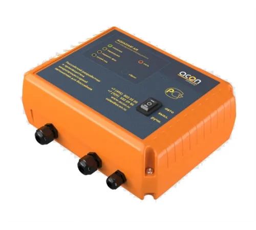 Пульт AQUASTART AIR ACON (380В / 5,5 кВт / пневмо-кнопка) управления аттракционом