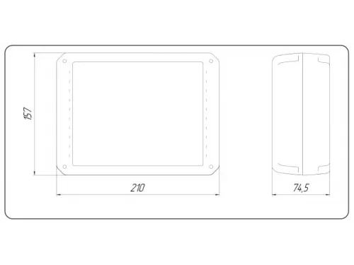 Пульт AQUASTART SENS ACON (220В / 2 кВт / пьезо-кнопка) управления аттракционом