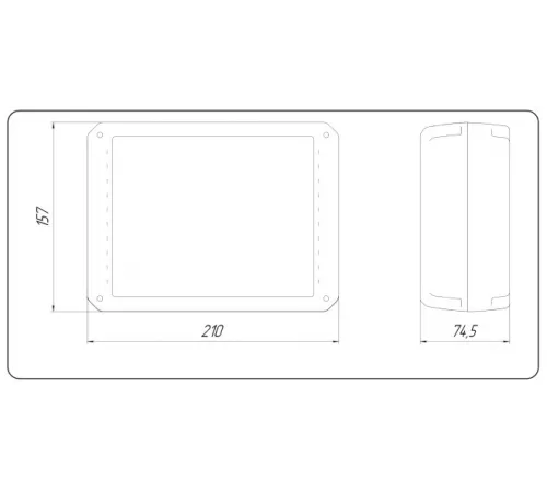 Пульт AQUASTART SENS ACON (220В / 2 кВт / пьезо-кнопка) управления аттракционом