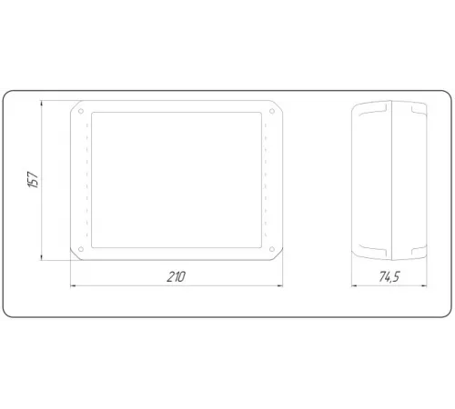 Пульт AQUASTART SENS ACON (380В / 5.5 кВт / пьезо-кнопка) управления аттракционом