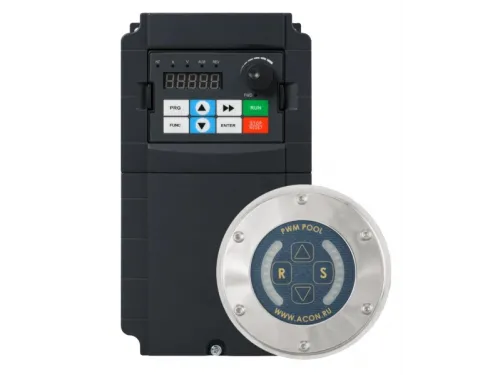 Пульт AQUASTART VARIO ACON (380В / 5,5 кВт / пьезо-кнопка / частот. регулирование) управления аттракционом