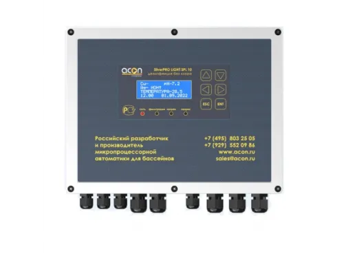 Система обеззараживания SilverPRO LIGHT SPL 10.1 Acon (до 200 м.куб.) ионами меди и серебра (без хлора)