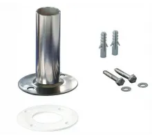 Адаптер (анкерный фланец) Hayward (д. 40 мм.) из нерж. стали для установки лестниц на борт бассейна (1 шт.)