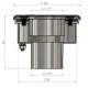 Адаптер для подсоединения подводного пылесоса (универс.) Aquaviva 1.5", AISI 304