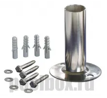 Адаптер из нерж. ст. для установки лестниц на борт бассейна Flexinox (87100061) (компл.2шт.)