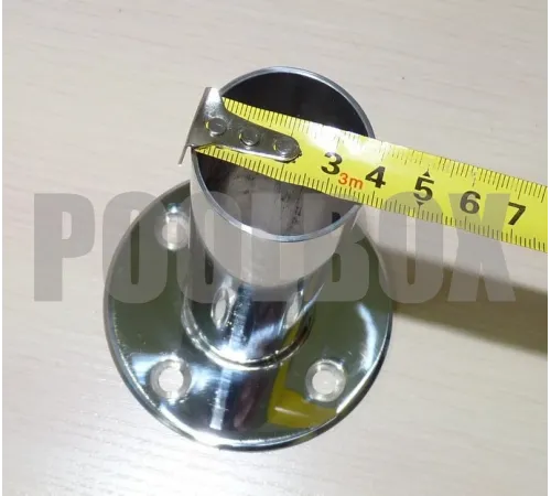 Адаптер из нерж. ст. для установки лестниц на борт бассейна АТ 10,06 (комплект)