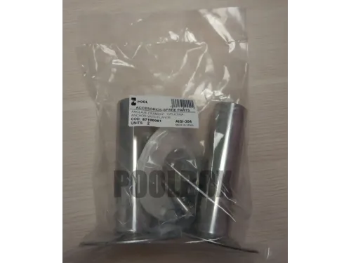 Адаптер из нерж. ст. для установки лестниц на борт бассейна Flexinox (87100061) (компл.2шт.)