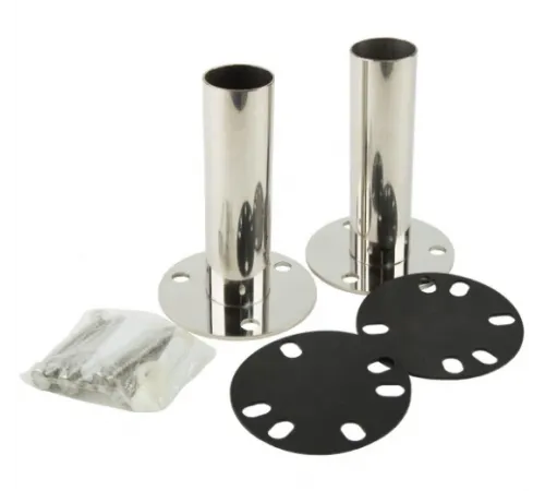 Адаптер из нерж. стали для установки лестниц Aquaviva на борт бассейна (комплект, 2 шт.)