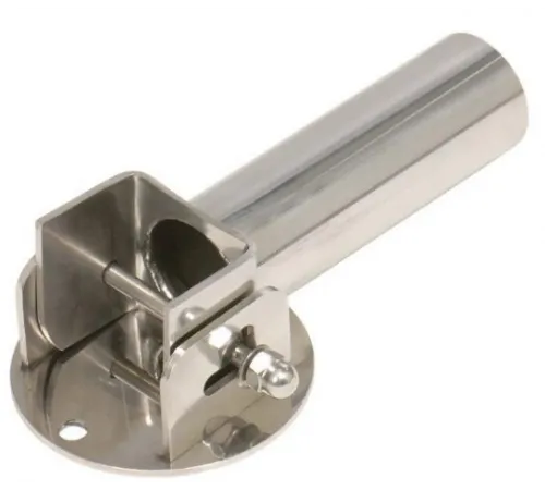 Адаптер откидной из нерж. стали для установки лестниц на борт бассейна Flexinox (компл.2шт.)