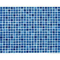 Пленка ПВХ (лайнер) (рулон 1,65*25 м.) RENOLIT ALKORPLAN 3000 1,5 мм. Blue Greek (мозаика)