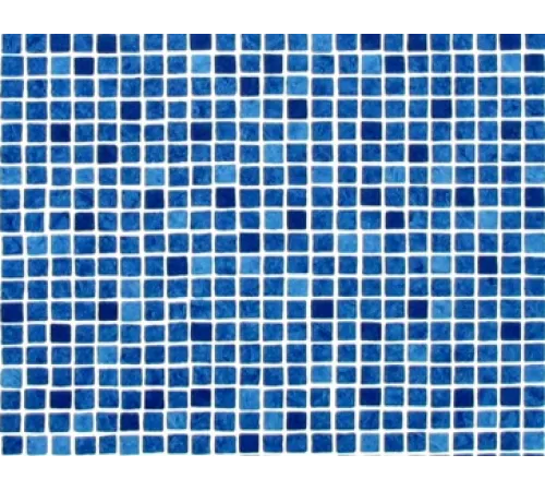 Пленка ПВХ (лайнер) (рулон 1,65*25 м.) RENOLIT ALKORPLAN 3000 1,5 мм. Blue Greek (мозаика)