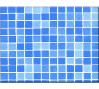 Пленка ПВХ (лайнер) (рулон 1,65*25 м.) RENOLIT ALKORPLAN 3000 1,5 мм. Bysance Blue (мозаика)