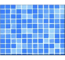 Пленка ПВХ (лайнер) (рулон 1,65*25 м.) RENOLIT ALKORPLAN 3000 1,5 мм. Bysance Blue (мозаика)