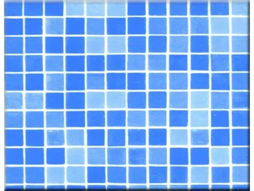 Пленка ПВХ (лайнер) (рулон 1,65*25 м.) RENOLIT ALKORPLAN 3000 1,5 мм. Bysance Blue (мозаика)