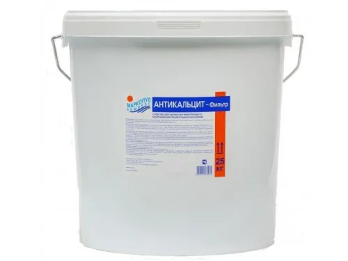 АНТИКАЛЬЦИТ ФИЛЬТР (ведро 25 кг.) чистка фильтра от кальция