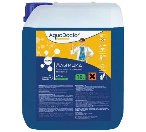 AquaDoctor AC Mix (Альгицид) 10 л. против зеленения и водорослей