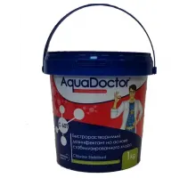 AquaDoctor C-60 (ведро 1 кг., гранулы) на основе хлора, быстрого действия