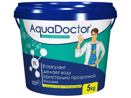 AquaDoctor FL (5 кг.) коагулянт в гранулах, осветление воды