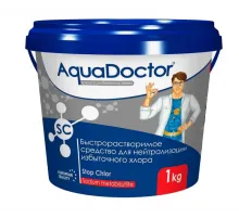 AquaDoctor SC Stop Chlor (1 кг) нейтрализация избыточного хлора