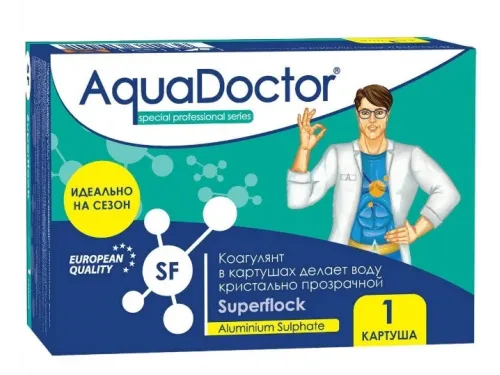 AquaDoctor Superflock Mini коагулянт, удаление взвесей, осветление воды