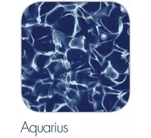 Пленка ПВХ (лайнер) (рулон 1,65*25 м.) CGT PF4000 AQUARIUS 1,5 мм. (размытый мрамор)