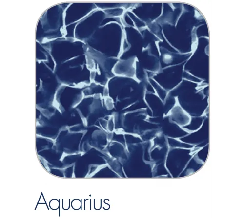 Пленка ПВХ (лайнер) (рулон 1,65*25 м.) CGT PF4000 AQUARIUS 1,5 мм. (размытый мрамор)