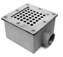 Слив донный (универс.) 150х150 мм. АТ 04,05, из нерж. стали AISI-304