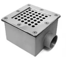 Слив донный (универс.) 150х150 мм. АТ 04,05M, из нерж. стали AISI-316