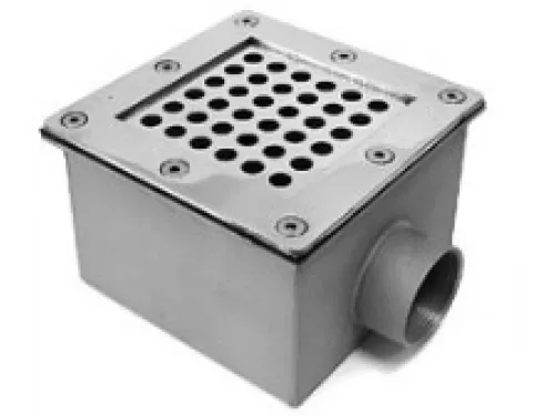 Слив донный (универс.) 150х150 мм. АТ 04,05, из нерж. стали AISI-304