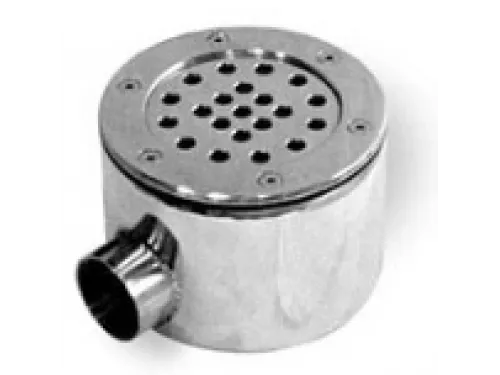 Слив донный (универс.) D=155 мм., АТ 04,01, из нерж. стали AISI-304