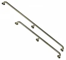 Поручень 5,0 м. АТ 11,16M из нержавеющей стали AISI-316 с дополнительным креплением