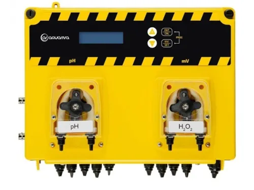 Станция контроля и дозирования хим. реагентов (PH/O2) Aquaviva PH+H2O2 1.5 л/ч