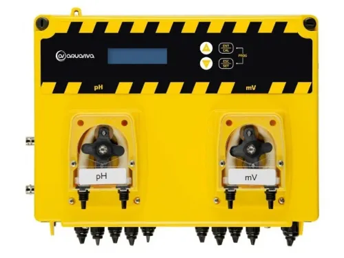 Станция контроля и дозирования хим. реагентов (PH/Redox) Aquaviva pH+Rx 1.5 л/ч (перистальтич. насосы)