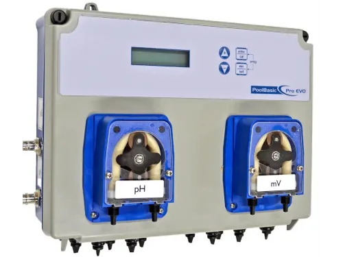 Станция контроля и дозирования хим. реагентов (PH/Redox / 1,5 Бар / 1,5 л/ч) Seko Pool Basic Double SPMBASPA0044