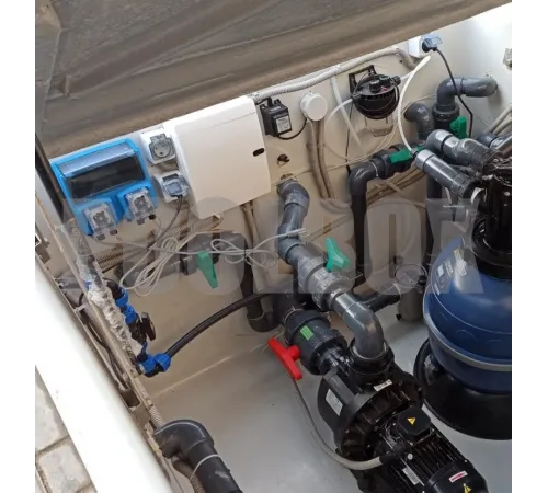 Станция контроля и дозирования хим. реагентов (PH/Redox) Micromaster WDPHRH EMEC (перистатические насосы)