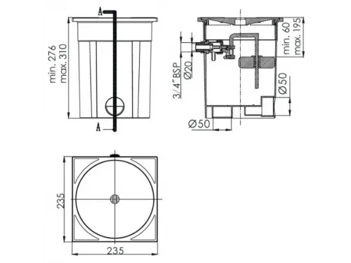 Регулятор уровня воды Aquaviva RO-7