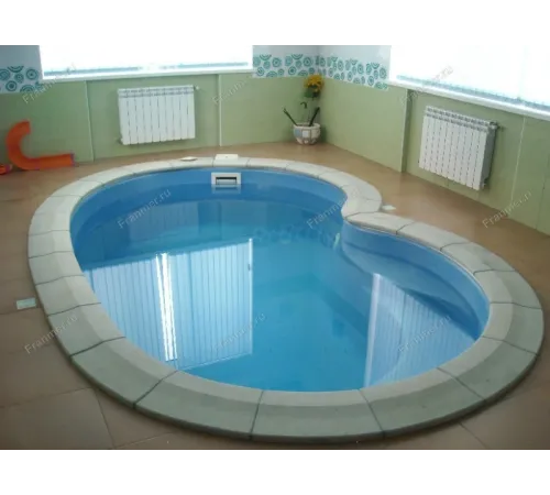 Композитный бассейн Барселонет 4,00*2,50*1,30 м., Франмер
